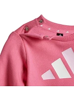 Detské tepláky Adidas Essentials ružovo-sivé JY0303 Detské tepláky Adidas Essentials ružovo-sivé JY0303
