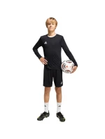 Adidas Entrada 26 detské tričko s dlhým rukávom čierne KF5879