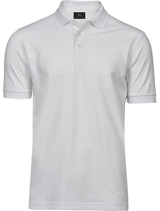 Tee Jays TJ 1405 Pánske luxusné ťažké strečové piqué polo tričko 18.1405 biele Tee Jays TJ 1405 Pánske luxusné ťažké strečové piqué polo tričko 18.1405 biele