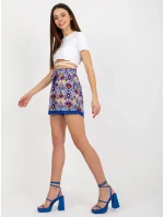 Dámske šortky D73770M62233KB fialová - FPrice