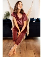 Tepláková súprava Audrey vo vínovej farbe - Babella