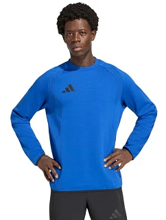 Pánska mikina adidas Tiro 26 Travel Crew Sweatshirt blue KD1146 pánska
