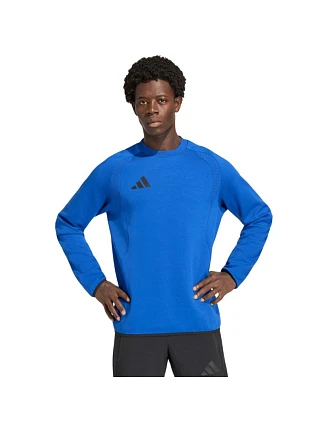 Pánska mikina adidas Tiro 26 Travel Crew Sweatshirt blue KD1146 pánska Pánska mikina adidas Tiro 26 Travel Crew Sweatshirt blue KD1146 pánska