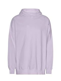 Neutral T 63111 Mikina s kapucňou z hrubej bio bavlny IC „Tiger“ 77.T311 dusty purple