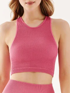 Gabriella Halter Rib Code 1203 farba:rose