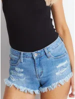 Dámske džínsové šortky 2353 - FPrice