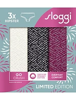 sloggi GO Crush Hipster C3P – čierna kombinácia – SLOGGI čierna kombinácia – SLOGGI