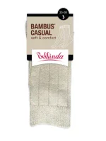 Zimné bambusové ponožky BAMBUS CASUAL SOCKS - BELLINDA - sivé Zimné bambusové ponožky BAMBUS CASUAL SOCKS - BELLINDA - sivé