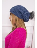 Sandra K210 denimová fleecová čiapka Sandra K210 denimová fleecová čiapka