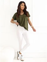 Dámske tričko RV TS 4832.30 khaki Dámske tričko RV TS 4832.30 khaki