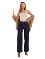 Nohavice D80018BB62456D298 navy blue