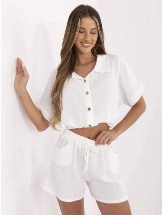 Šortky MO SN 9717.95 biela