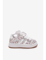 Buty Sportowe Dziewczęce Z Motywem Jednorożca Białe Ilana