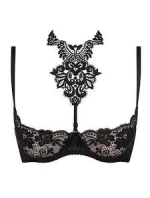 Dámska erotická podprsenka V-8241 Black - Axami Dámska erotická podprsenka V-8241 Black - Axami