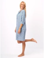 Košeľa Key LND 721 B25 Viskóza 3/4 S-XL bez gombíkov
