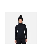 Dámska mikina ROSSIGNOL W MID LAYER STRETCH HZ, čierna Dámska mikina ROSSIGNOL W MID LAYER STRETCH HZ, čierna