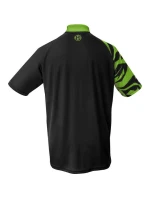 Polokošeľa Harrows Rapide čierno-zelená