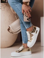 Dámske tenisky na platforme TRENDIS gold FashionStreet ZY0702 Dámske tenisky na platforme TRENDIS gold FashionStreet ZY0702