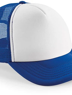 Beechfield B 645B Detská 5-panelová sieťovaná čiapka 53.645B bright royal/white