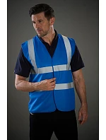 Bezpečnostná vesta Yoko HVW 100 Hi-Vis 79.W100 limetková/výrazne žltá Bezpečnostná vesta Yoko HVW 100 Hi-Vis 79.W100 limetková/výrazne žltá