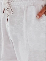 Dámske šortky NOT TOMORROW white FashionStreet SY0450