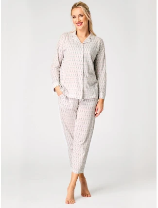 Pyžamo Key LNS 879 A26 long/r S-XL odnímateľné