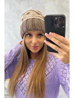 Dámska čiapka Feba K330 mocca