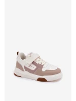 Lekkie Sneakersy Dziecięce Big Star RR374055 Beżowe