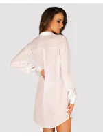 Sexy blúzka Stellya babydoll biela - Obsessive