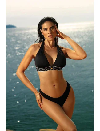 Dámske dvojdielne plavky Grenada 1 S556GN1 Black - Self Dámske dvojdielne plavky Grenada 1 S556GN1 Black - Self