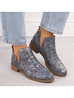 Dámska obuv W SA62-102 SAN12D blue - M.Daszynski