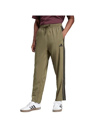 Pánske nohavice adidas Essentials 3-Stripes Stanford Open Hem Pants olive JE6401