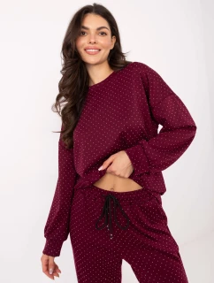 IT súprava KMPL 21718.27P bordová