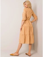 Šaty LK SK 508005.07P tmavo žltá Šaty LK SK 508005.07P tmavo žltá