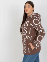 Dámska mikina RV BL 5056 1.95 hnedá