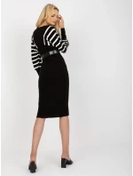 Dámske šaty TW SK BE 1540 čiernobiele