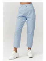 Šnúrové nohavice model 223244 Makadamia