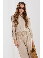 Košeľa s dlhým rukávom model 225516 Taliansko Moda Košeľa s dlhým rukávom model 225516 Taliansko Moda