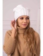 Dámska čiapka Liliana K375 biela
