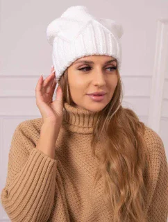 Dámska čiapka Liliana K375 biela