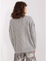 BA SW 8038 jumper.28P sivá