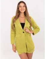 Dámsky kabát DHJ MA 15286 horčicový Dámsky kabát DHJ MA 15286 horčicový