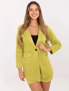 Dámsky kabát DHJ MA 15286 horčicový