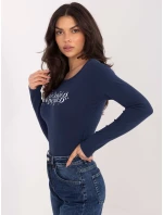 Blúzka WT BZ A1143.46 tmavomodrá