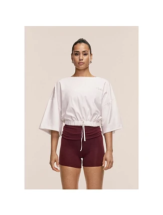 Dámske tričko CASALL Heavy Cotton Crop Tee, biela farba Dámske tričko CASALL Heavy Cotton Crop Tee, biela farba