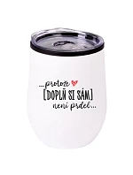 Personalizovaný termohrnček „BOWL“ – ... lebo [doplň si sám] nie je sranda ...
