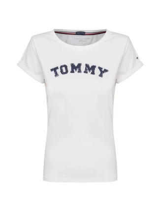 Dámske tričko s krátkym rukávom UW0UW01315 - Tommy Hilfiger Dámske tričko s krátkym rukávom UW0UW01315 - Tommy Hilfiger