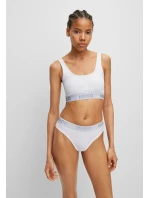 Dámske športové tangá s logom BOSS 50469651-100 - HUGO