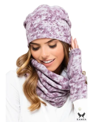 Dámske rukavičky AUSTIN burgund - Kamea