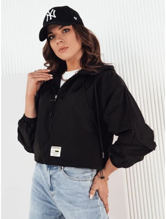 Dámska prechodná bunda s kapucňou ISCAR čierna FashionStreet TY4209
